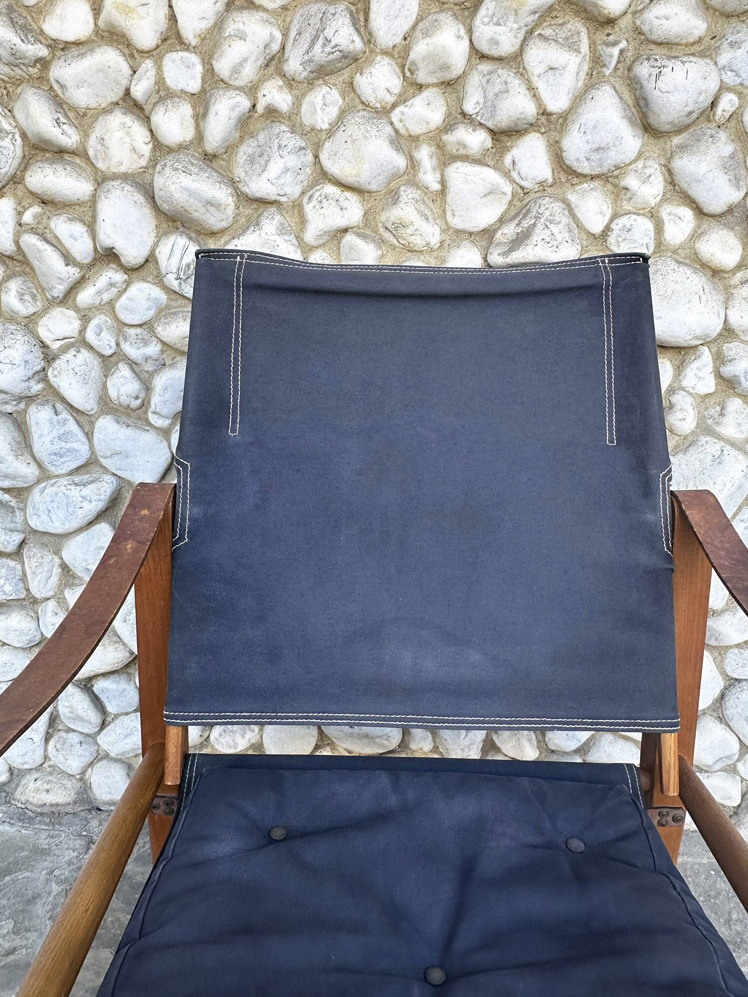 Safari Chair KK47000 Kaare Klint for Rud. Rasmussen, Denmark, 1960