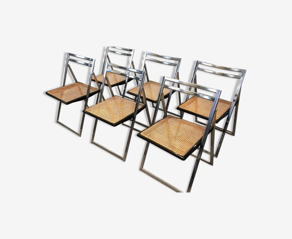 Suite de 6 chaises pliantes