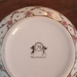 Floral porcelain tea set