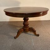 Table en acajou, 19 eme
