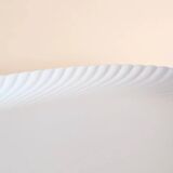 White ceramic twisted dinnerware set