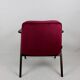 Burgundy Raspberry Bunny Armchair by Józef Chierowski