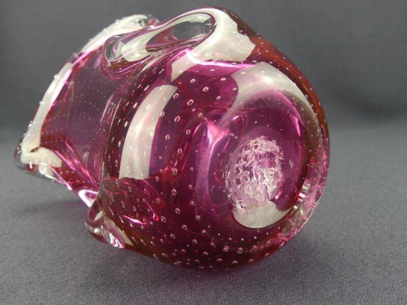 Murano, bullicante vase DLG Archimede Seguso