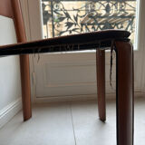 4 chaises en cuir CIDUE, vers 1980