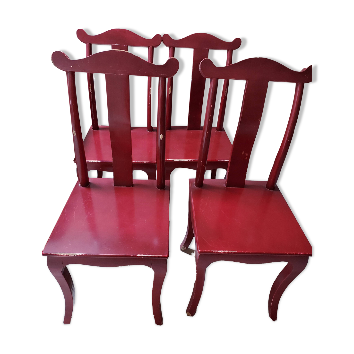 Chaises style asiatique lot de 4