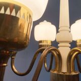 Swedish chandelier T526 from the mid-century by Hans-Agne Jakobsson for Hans-Agne Jakobsson AB.