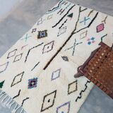Moroccan Berber rug 223 x 163 cm Azilal wool rug