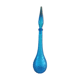 Carafe italienne en verre d'Empoli couleur bleue design années 60 - 70