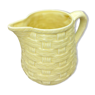 Digoin Sarreguemine water pitcher