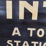 Painted garage panel