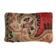 Vintage turkish rug cushion cover, 30 x 50 cm