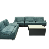 Six-part Lounge Sofa Set Orbis designed by Luigi Colani for COR, 1969