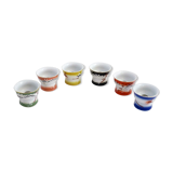 Set of 6 erotic sake glasses