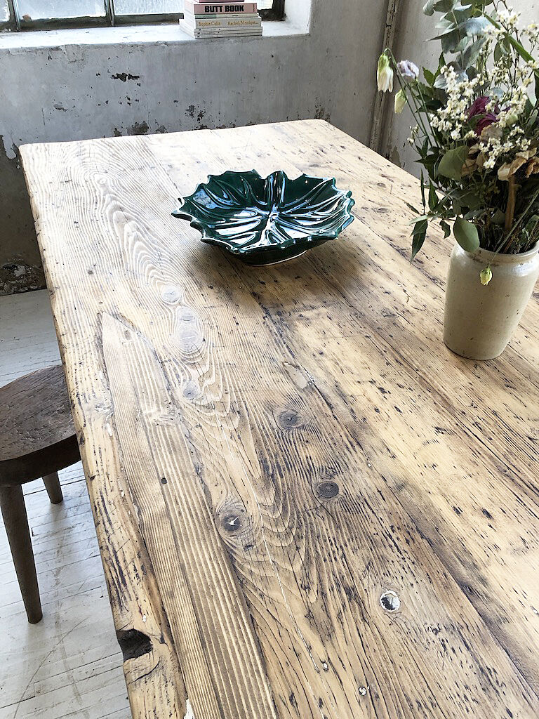 Vallauris green ceramic leaf dish