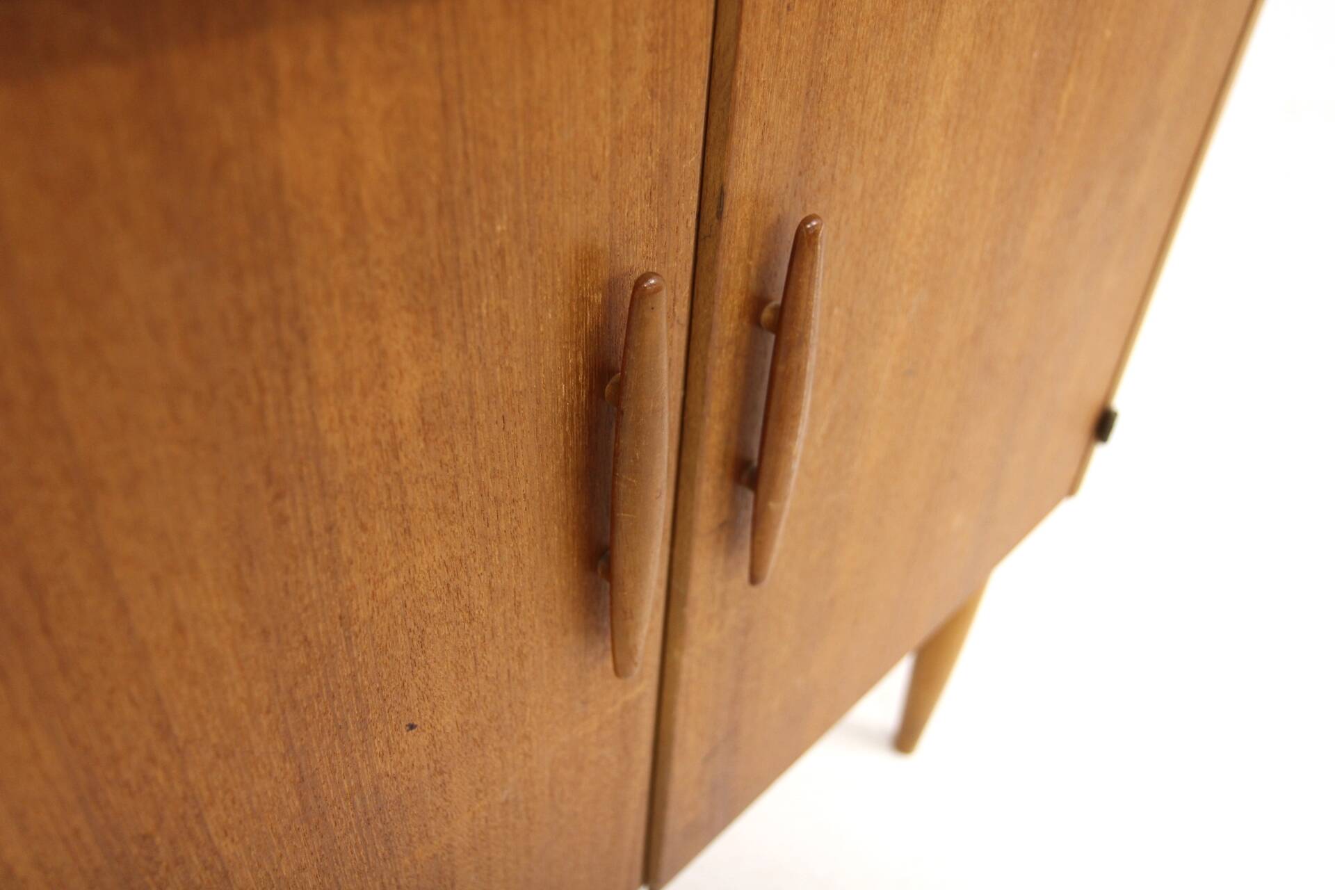 Scandinavian teak secretary, Hugo Troeds, Bjärnum, Sweden, 1950