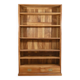 Solid Mahogany Bookcase, India - 20th Century