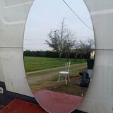 60s Beveled Oval Mirror