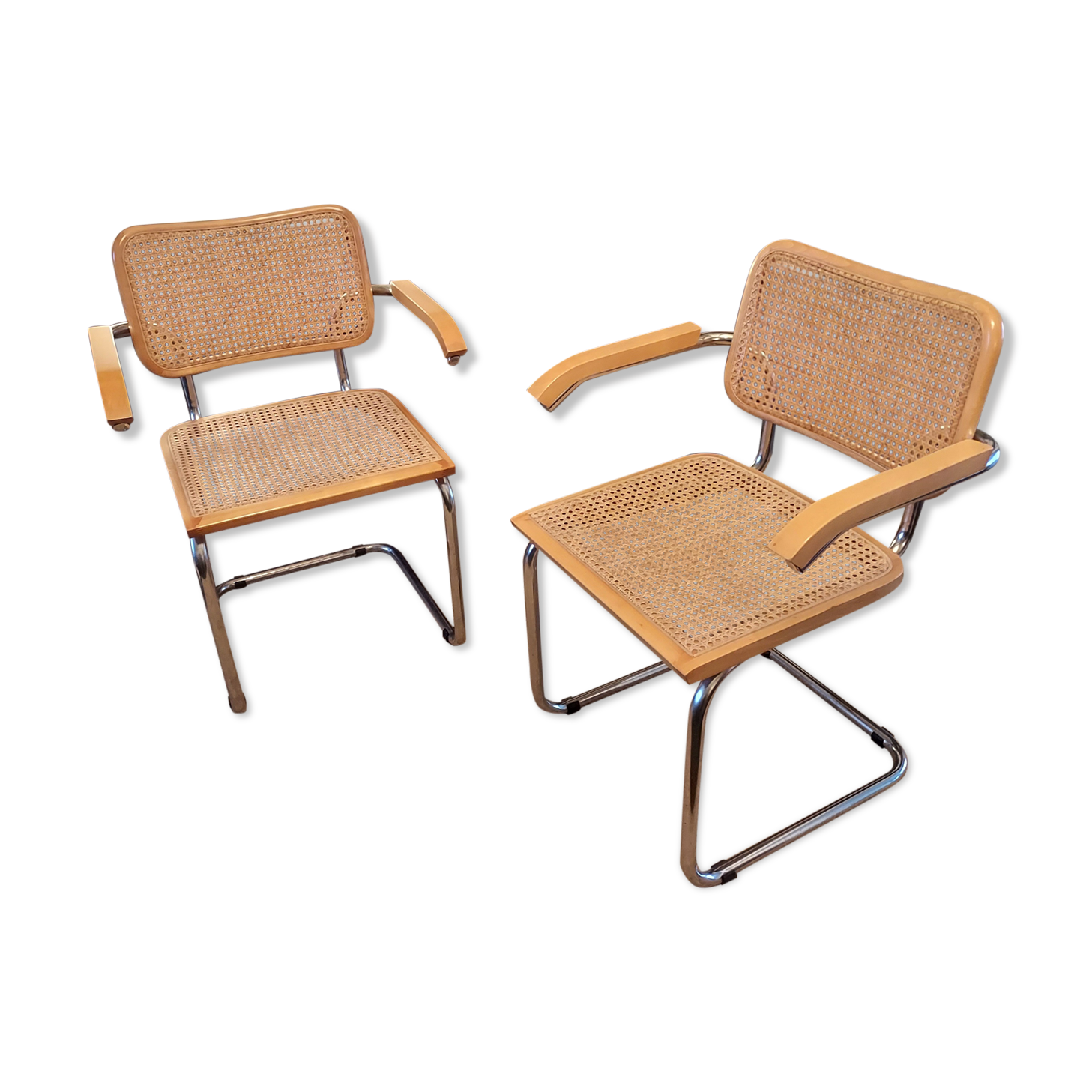 Armchairs cesca b64, Marcel Breuer