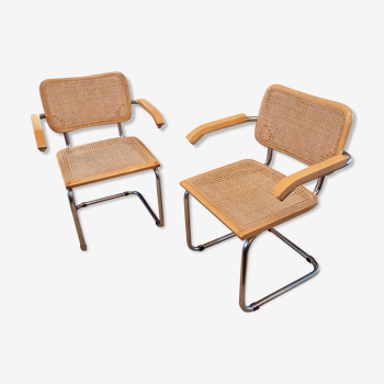 Armchairs cesca b64, Marcel Breuer