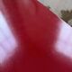 Red lacquered enfilade 1970 160cm
