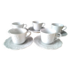5 porcelain coffee cups Wild Ivy
