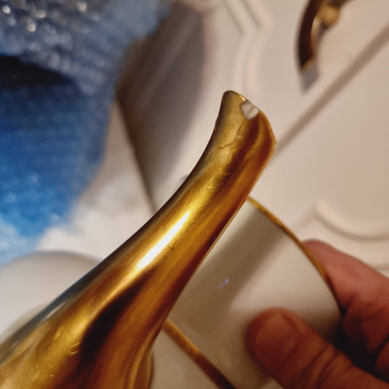 Impeccable Haviland Limoge coffee or tea service in fine porcelain and/or 24 carat