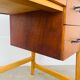 1950s wooden desk reconstruction, vintage