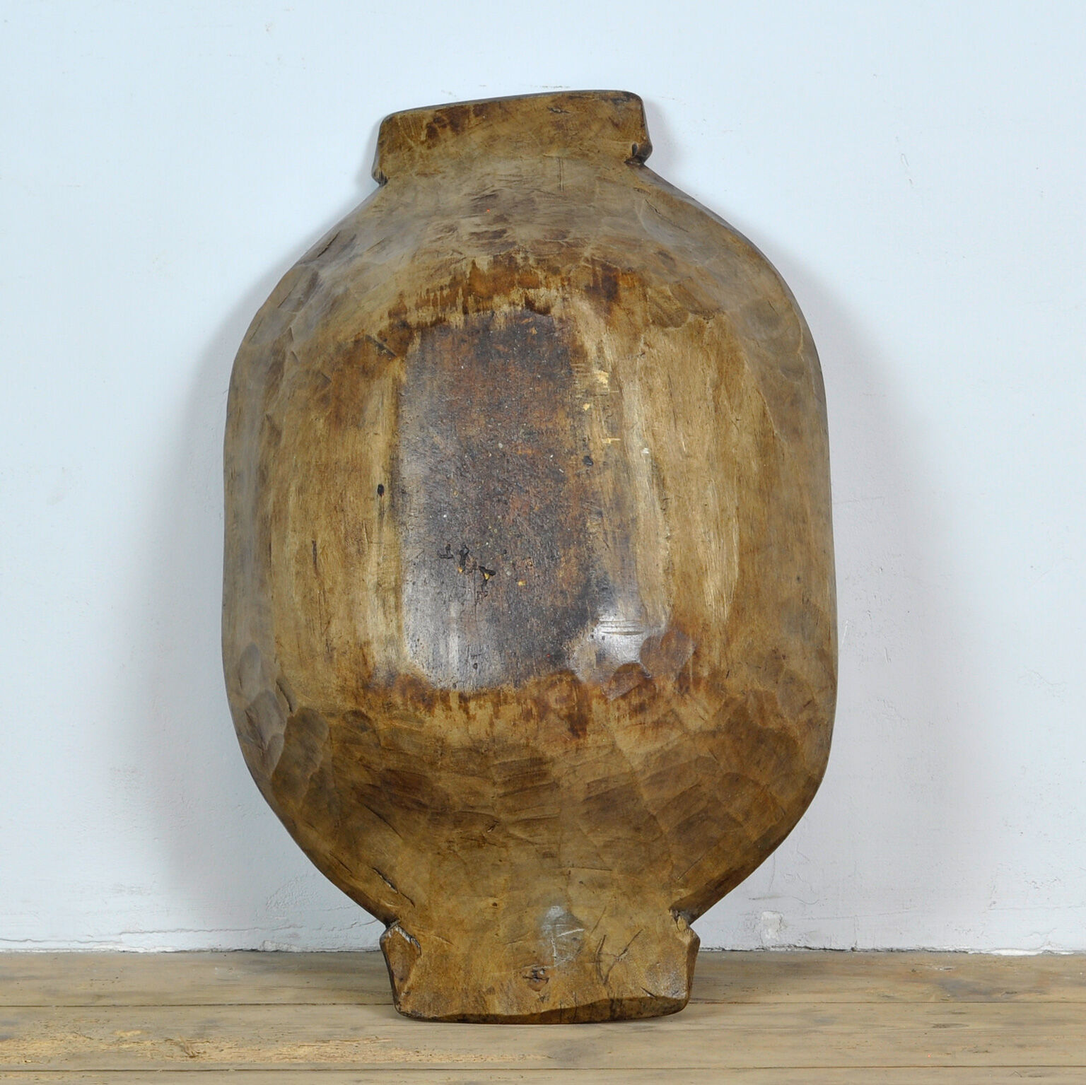 Handmade Wooden Dough Bowl, Early 1900s