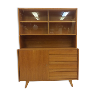 Buffet en chêne par Jiri Jiroutek, Tchécoslovaquie 1960