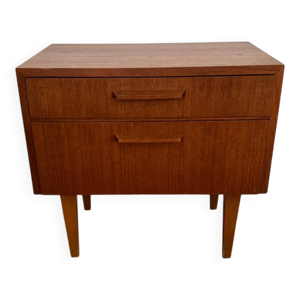 Table d'appoint/commode - scandinave teck