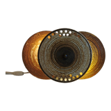 Wall lamp in ceramic/stoneware, made by Axella Denmark 1960-1970s