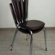 Lot de 2 chaises pétales chocolat Soudexvinyl