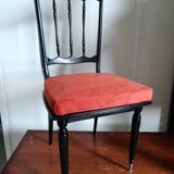 Lot of two refurbished western chairs