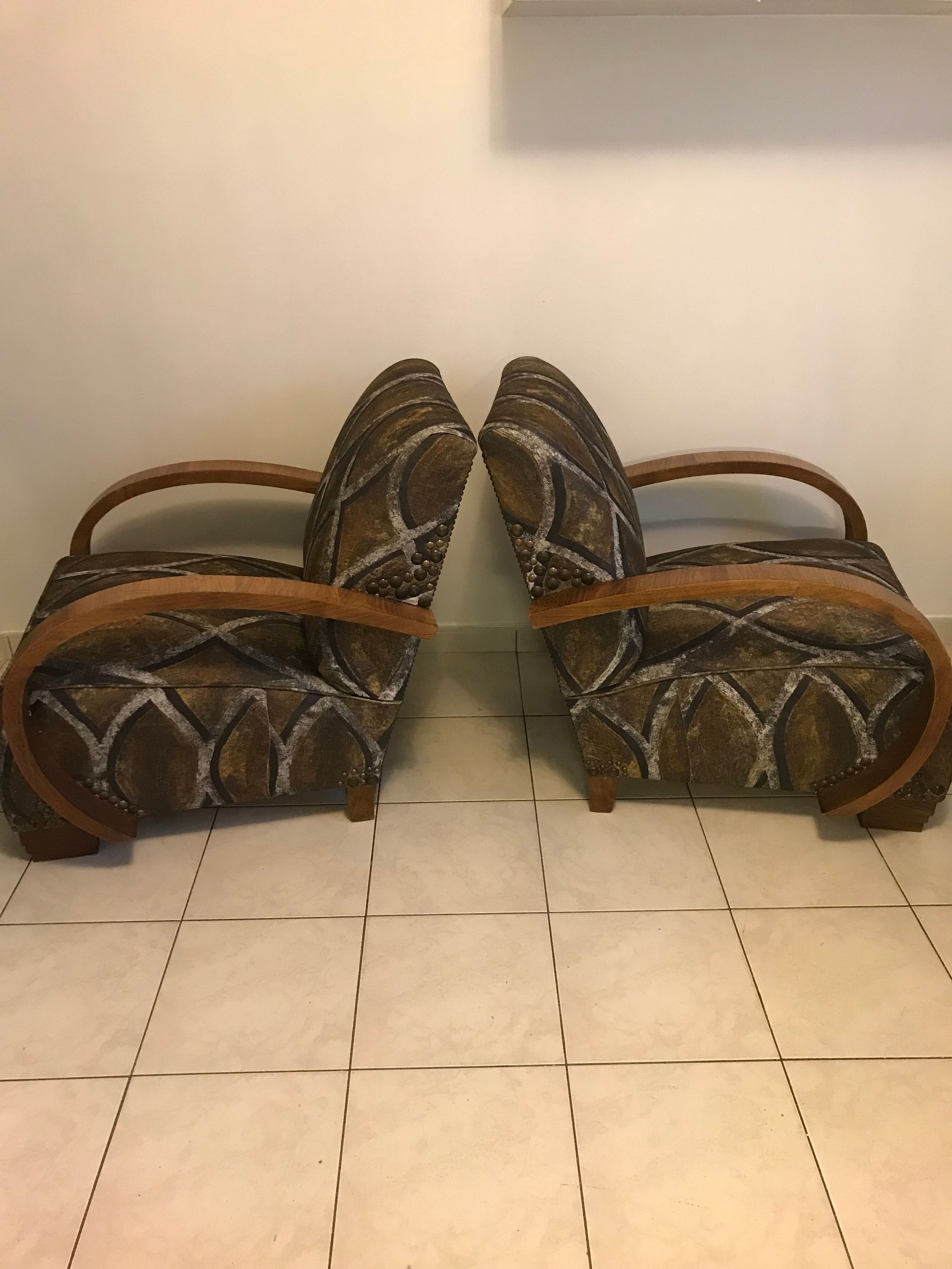 Antique armchairs