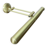 Large articulated brass wall light, Italy, 1980s, 1990s