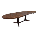 Extensible Baumann table in oak from the 1960s.