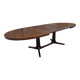 Table Baumann extensible en chêne des années 60