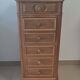 Oak chest of drawers