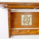 Wall coat rack with Ravelli ceramic tile