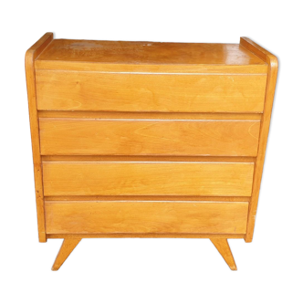 Sixties chest of 4 drawers