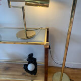 Italian brass floor lamp