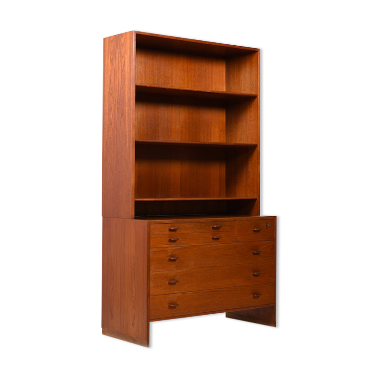 Bibliothèque Hans J. Wegner en teck RY16 de 1958