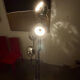 "Four heads" floor lamp by Goffredo Reggiani