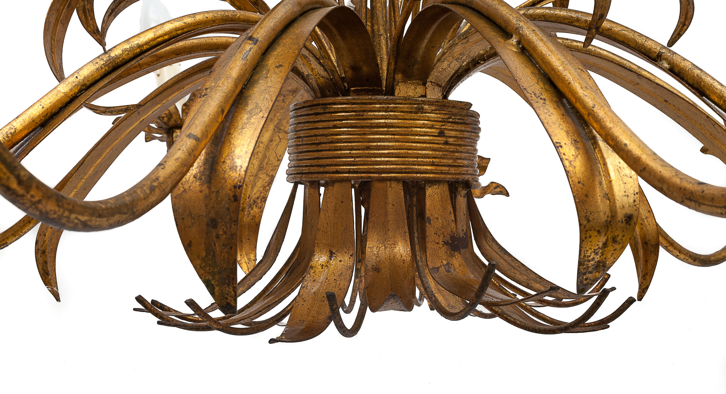 Chandelier sheaf of wheat 10 fires by Hans Kogl