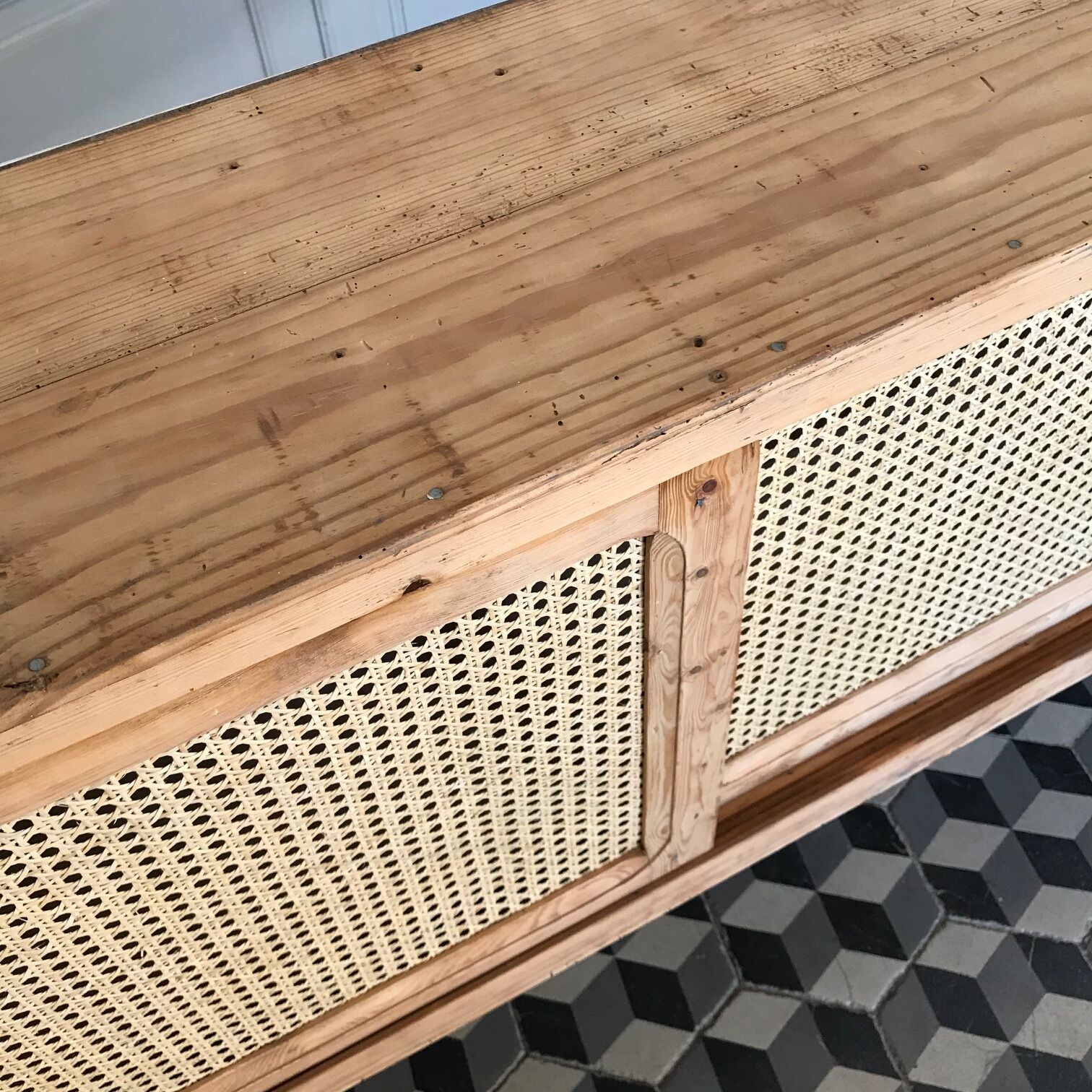 Wooden stockings and canning furniture