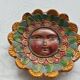 Empty ceramic sun pocket signed Jesus mariq