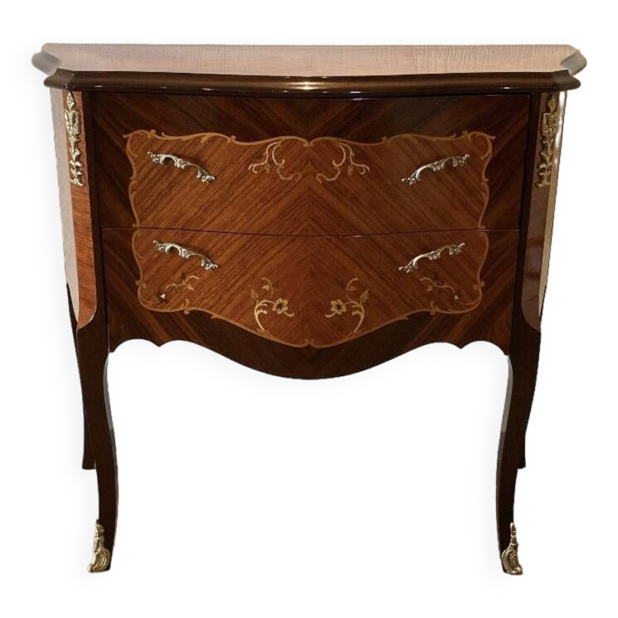 Petite Commode En Marqueterie Début XX siècle