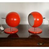 Lamps articulated metal balls