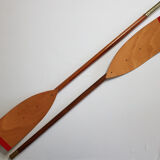 Former wooden double-row paddle