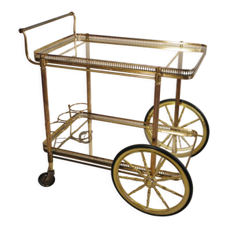 Mobile trolley - golden bar